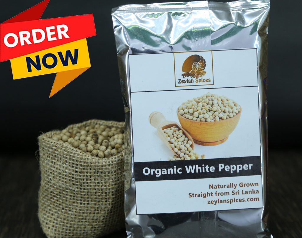 Organic Ceylon White Pepper